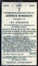 Ramakers Jacobus 1869 bidprentje